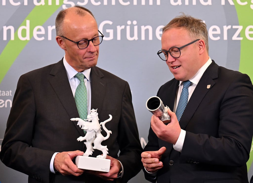 Ministerpräsident Voigt spricht von einem „neuen Miteinander“ (Archivbild)