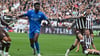 Erzielte die 1:0-Führung für Bayer: Edmond Tapsoba (M)
