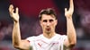 Willi Orban bejubelt das 1:0 in Wolfsburg.