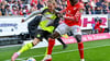 Dortmunds Julian Brandt (l) rückte gegen den FSV Mainz 05 kurzfristig in die Startelf und glänzte dann mit zwei Vorlagen.