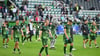 Wolfsburger Enttäuschung nach dem 0:1 gegen Leipzig.