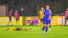 Robert Kemnitz bejubelt seinen Treffer zum 3:1 für den FC Hettstedt gegen SV Romonta Stedten.