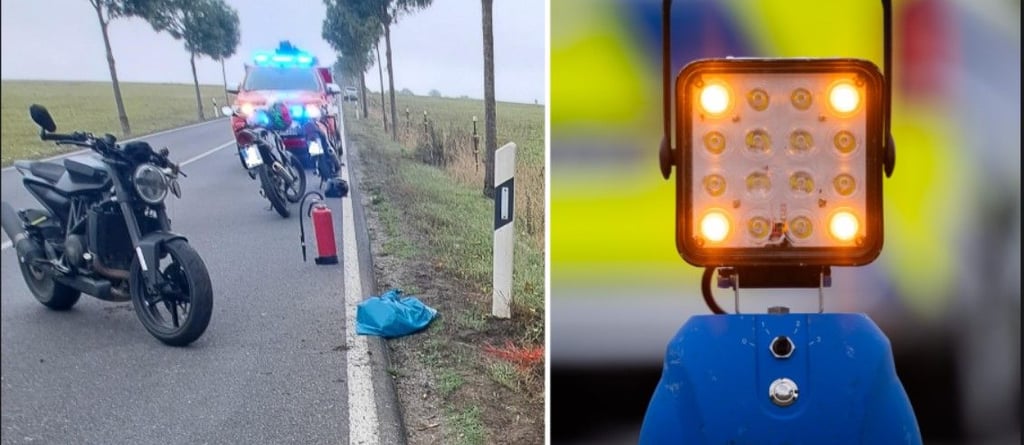 Verunglückter Biker im Oberharz: Am Samstagnachmittag war die Polizei im Harz im Einsatz.&nbsp;