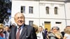 Zur Eröffnung der Bildungs- und Gedenkstätte in Reideburg war Hans-Dietrich Genscher 2009 zu seinem Geburtshaus gekommen. 