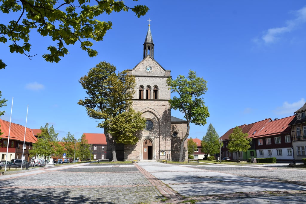 Die St. Antoniuskirche in Hasselfelde.