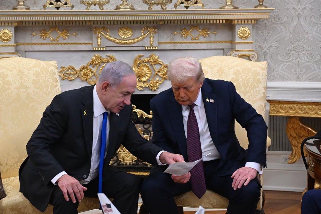 US-Präsident Trump hat einen Plan zur Beilegung des Gaza-Kriegs vorgelegt.