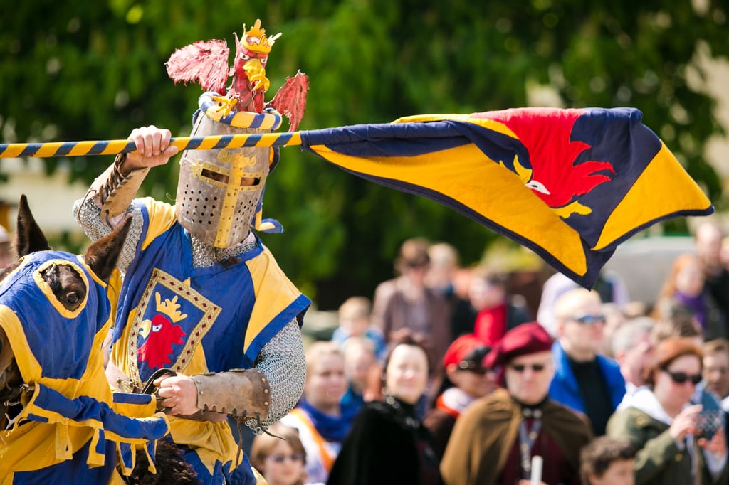 Auf zum großen „Ritterfest“ mit der ganzen Familie, in den Kurpark der Hexenstadt Thale.