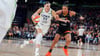 Satou Sabally (rechts) hatte erneut einen starken Abend in den WNBA-Playoffs.