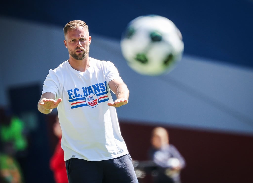 Hansa-Trainer Daniel Brinkmann.