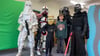 Mit ihren Kostümen begeisterten die Star Wars Fans der 501st Legion die jungen Büchereibesucher. 