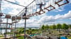 Klettern in luftiger Höhe - das geht imKletterpark und Adventure-Golf in Markkleeberg.