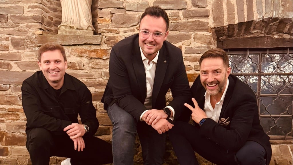 Die drei Finalisten (v.l.): Kosta the DJ , DJ funXbeat und DJ Harry Garcia.