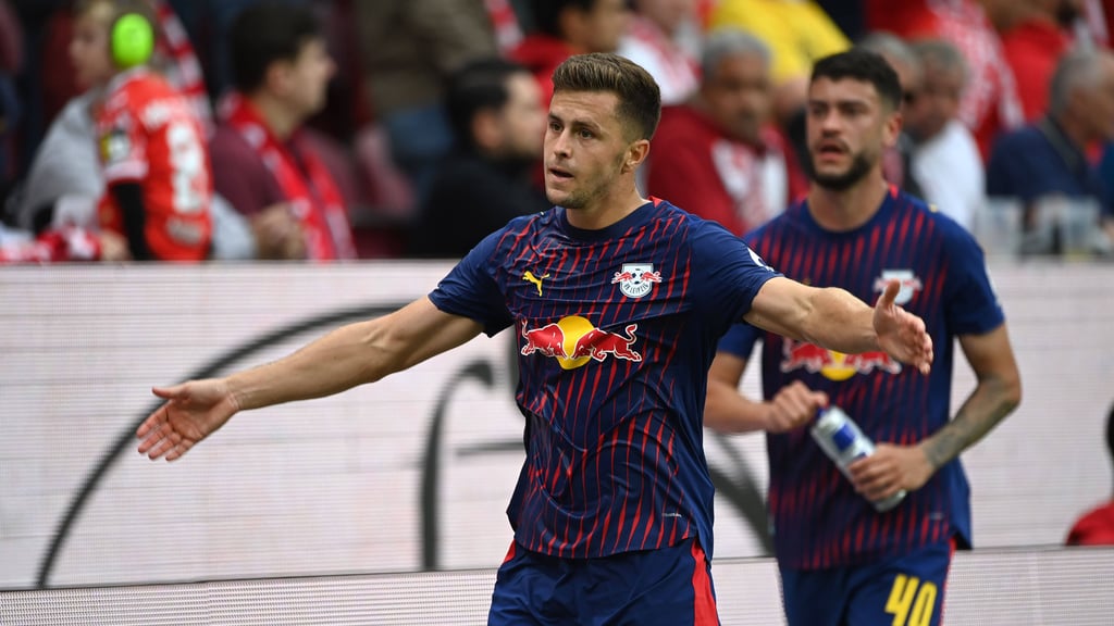 Belastungssteuerung vor dem Spiel von RB beim BVB: Christoph Baumgartner und Romulo.