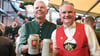 Münchens Oberbürgermeister Dieter Reiter (SPD, l) und Wiesn-Chef Christian Scharpf wollen das Sicherheitskonzept überarbeiten. (Archivbild)