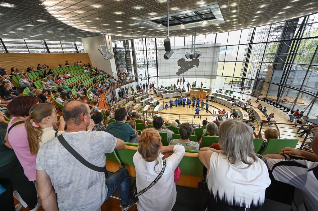 Tag der offenen Tür im Sächsischen Landtag (Archivbild)
