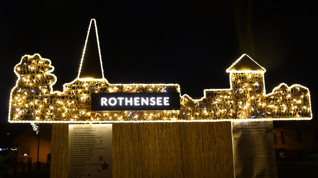 In Magdeburg-Rothensee gibt es eine eigene kleine Lichterwelt. Sie soll nun weiter wachsen.