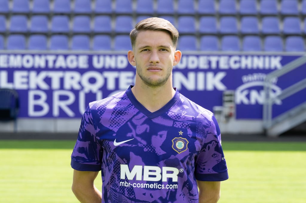 Pascal Fallmann erzielte in Aachen die Auer Führung.