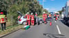 Die Unfallstelle an der Ecke Mannheimer Straße und Handwerkerstraße in Dessau.
