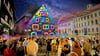 Solche Fantasie-Bilder werden bei der 3D-Video-Show auf das Rathaus projiziert. Es sollen aber auch Sangerhäuser Motive zu sehen sein.  Die  Videoshow und den Regionalmarkt am 12. Oktober organisiert die Rosenstadt Sangerhausen GmbH.