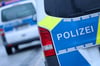 Einsatzkräfte der Polizei im Einsatz. 