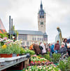 Der regionale Bauernmarkt findet wieder in Dessau statt. 