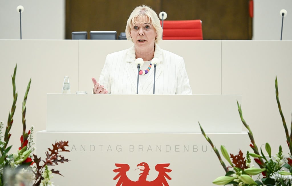 Brandenburgs Landtagspräsidentin Ulrike Liedtke wünscht sich zum Tag der Deutschen Einheit ein Miteinander auf Augenhöhe. (Archivbild)