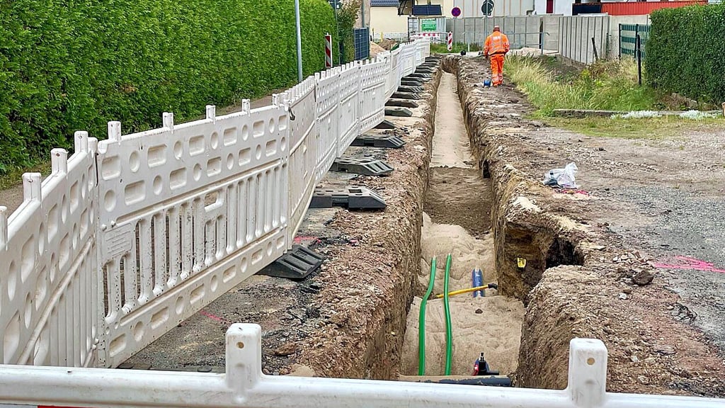 Die Bauarbeiten im Felgeleber Gänsewinkel sind in vollem Gange. Sie werden bis November andauern.