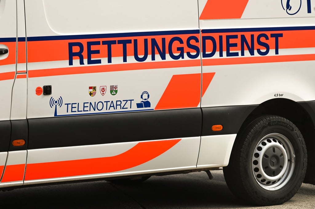 Seit einem Jahr wird das Konzept des Telenotarztes vor allem im Süden Sachsen-Anhalts erporbt. (Archivbild)