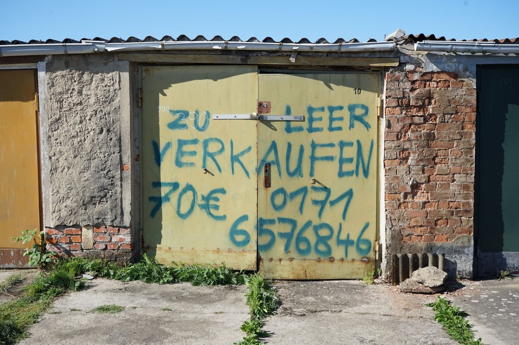 Es gibt leere Garagen im Ohrekomplex - aber nicht alle sind verlassen.