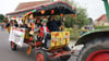 Die kleinen Löschbiber der Kinderfeuerwehr Glindenberg sind immer dabei. Auch beim Erntedankfest.