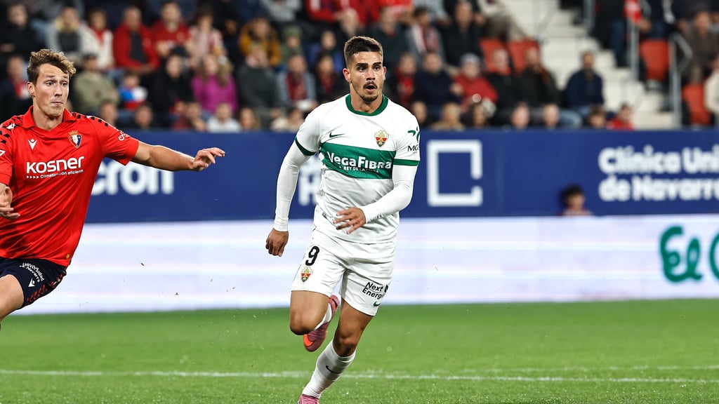 André Silva entdeckt in Elche seine Stürmer-Qualitäten wieder.