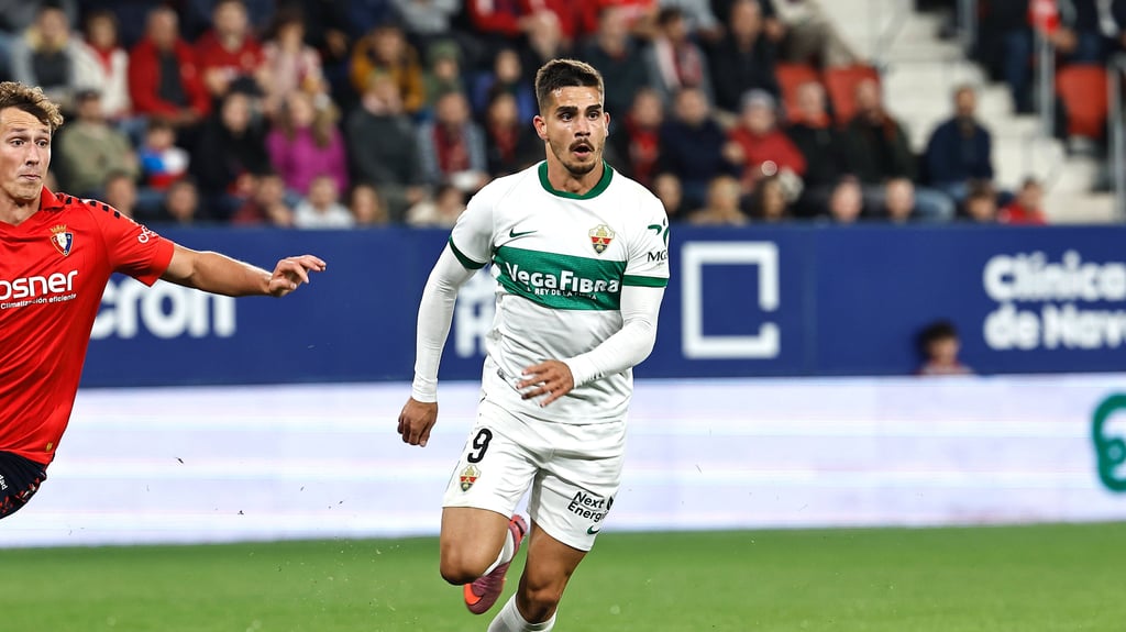 André Silva entdeckt in Elche seine Stürmer-Qualitäten wieder.