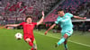 Der SC Freiburg musste beim FC Bologna kämpfen.