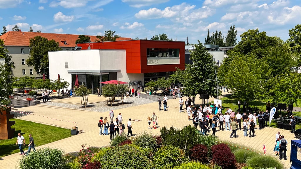 Die Fachhochschule der Polizei in Aschersleben zum Tag der offenen Tür 2024.