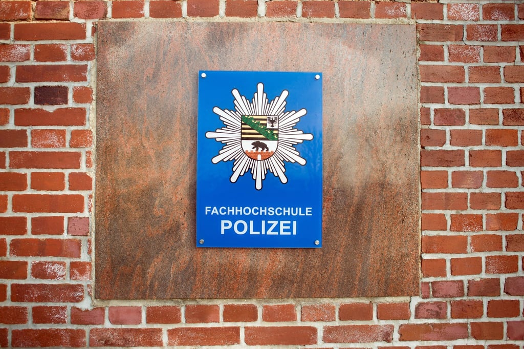 Die Polizei untersucht, ob bei einer Feier an der Hochschule rassistische Parolen gerufen wurden. (Archivbild)
