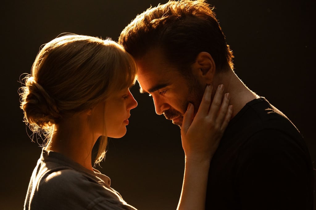 Ein Plädoyer für den Mut zur Liebe: Margot Robbie als Sarah und Colin Farrell als David in dem Film „A Big Bold Beautiful Journey“