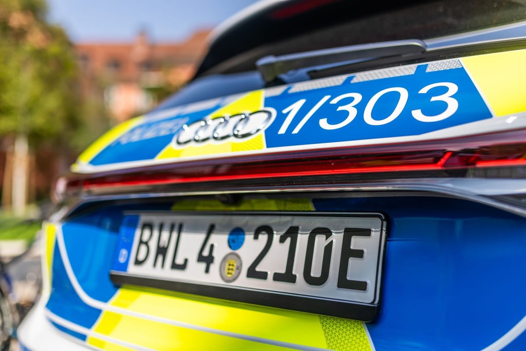Im Gegensatz zu Thüringen sind in Baden-Württemberg bereits elektrisch angetriebene Autos im Streifendienst im Einsatz. (Archivbild)