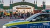 Das Münchner Oktoberfest durfte am Mittwochabend nach einer Bombendrohung wieder öffnen.