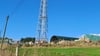 Der neue Funkmast in Königshütte.