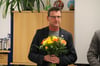 Steffen Kunnig bei seiner Verabschiedung als Bürgermeister der Gemeinde Kabelsketal
