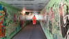 Der Tunnel am Marienweg wird regelmäßig vom Bauhof der Stadt gereinigt. Eigentlich ist er derzeit für alle gesperrt.
