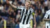 Nick Woltemade bejubelt sein erstes Tor in der Champions League.