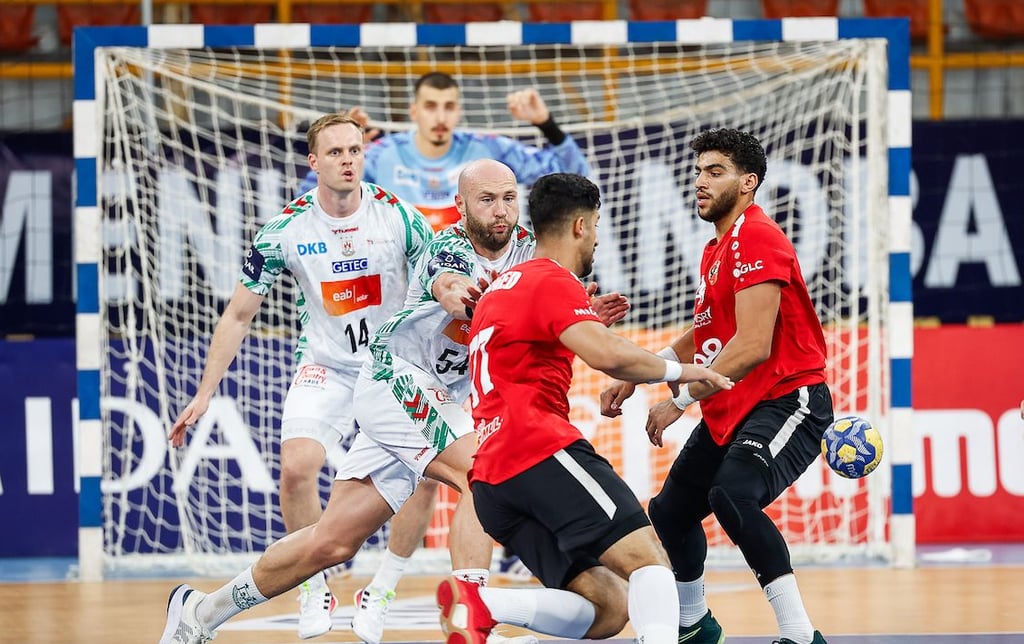 Die Abwehr des SCM ließ gegen Al Ahly wenig zu und zwang die Ägypter immer wieder zu Würfen aus der Distanz,
