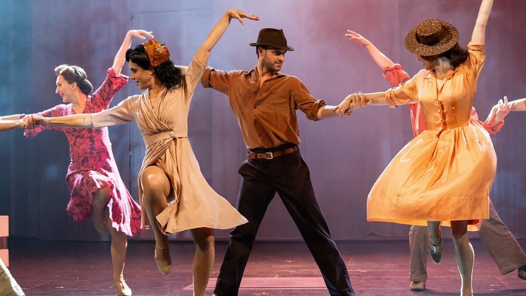 "Evita" im Opernhaus des Theaters Magdeburg.