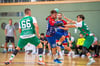 Vuk Cetnik, hier beim Wurf im Auftaktspiel gegen Köthen, gehört aktuell zu den Verletzten beim Regionalligisten HC Burgenland. Dieser muss deshalb am Sonntag ab 17 Uhr in Plotha gegen Freiberg  im Rückraum ohne Linkshänder auskommen. 