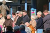 Feierstunde am 3. Oktober zum Tag der Deutschen Einheit auf dem Platz der Deutschen Einheit in Dessau.