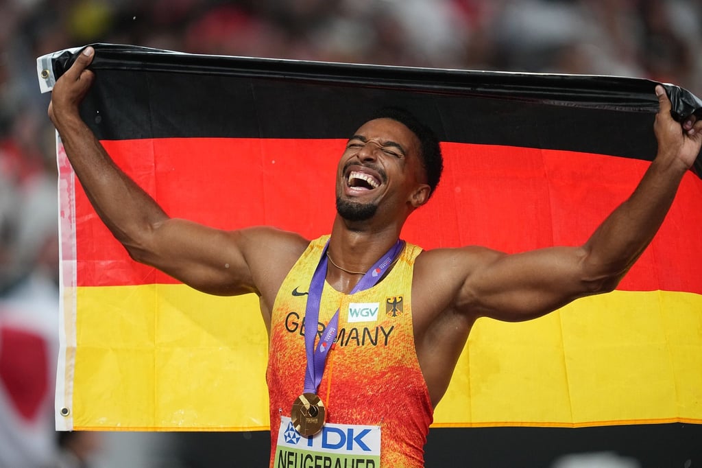 Zehnkämpfer Leo Neugebauer bejubelte in Tokio WM-Gold.