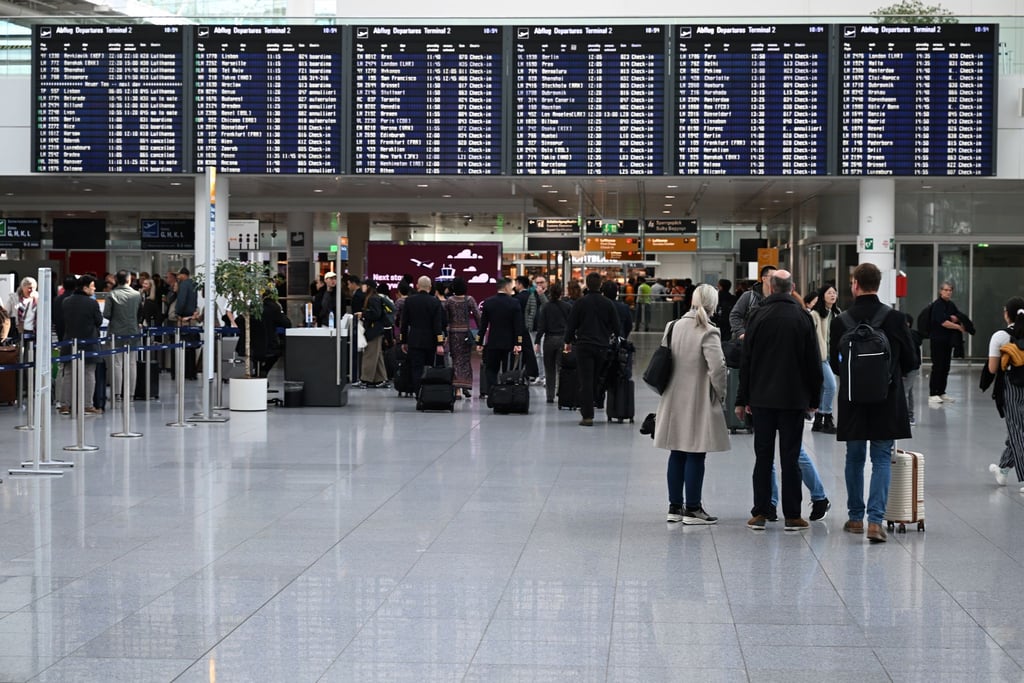 Am Flughafen München kam es zu Flugausfällen.