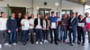 Gruppenfoto der ausgezeichneten Vereine mit Vertretern der Kreissportbünde Harz und Goslar sowie der Harzer Volksbank.