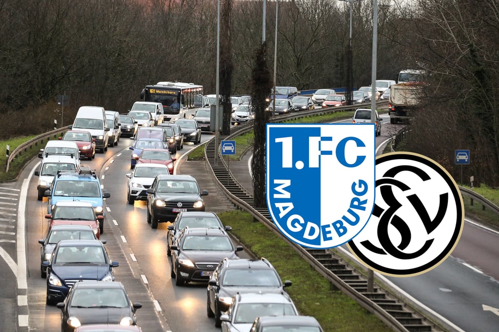 Anreisende FCM-Fans brauchen am Sonntag viel Geduld: Mega-Marathon beeinflusst die Anfahrt zum Stadion.